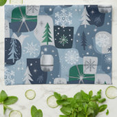 Merry & Bright Geschirrtuch (Gefaltet)