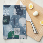 Merry & Bright Geschirrtuch (Viertel Falte)
