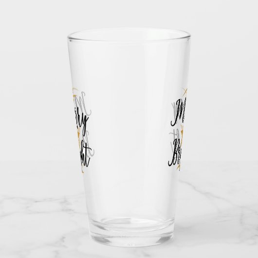 Merry & Bright Glas (Rechts)