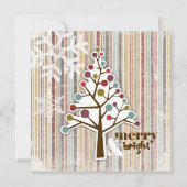 Merry & Bright Holiday Einladungen (Vorderseite)