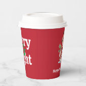 Merry & Bright Holiday Paper Cup Pappbecher (Links)