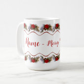 Merry & Bright Holiday Tasse (Vorderseite Links)