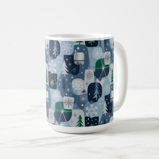 Merry & Bright Kaffeetasse (VorderseiteRechts)