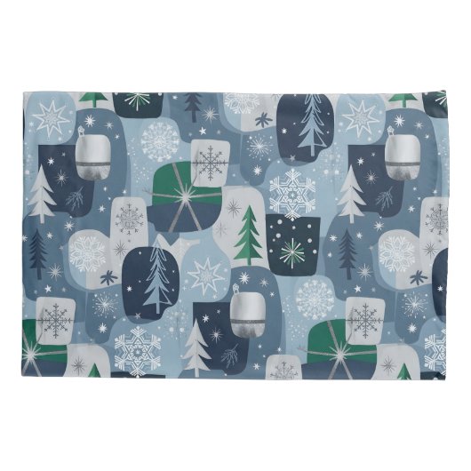 Merry & Bright Kissenbezug (Rückseite)