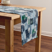 Merry & Bright Kurzer Tischläufer (Beispiel)