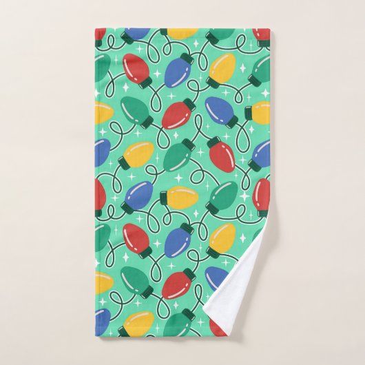 Merry & Bright Lights Badhandtuch Set (Handtuch)