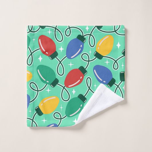 Merry & Bright Lights Badhandtuch Set (Waschlappen)