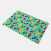 Merry & Bright Lights Fußmatte (Schrägansicht)