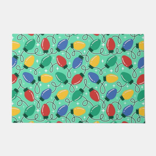 Merry & Bright Lights Fußmatte (Vorderseite)