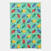 Merry & Bright Lights Geschirrtuch (Vertikal)