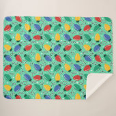 Merry & Bright Lights Sherpadecke (Vorderseite (Horizontal))