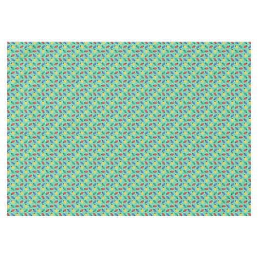 Merry & Bright Lights Tischdecke (Vorderseite (Horizontal))