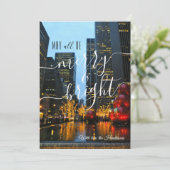 Merry & Bright Midtown NYC Fotoshop Weihnachten (Stehend Vorderseite)