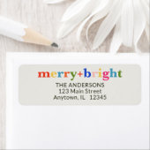 Merry & Bright Minimal farbenfrohe Weihnachten (Insitu)