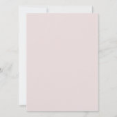 Merry & Bright Minimaler Urlaub Weihnachten Party Einladung (Rückseite)