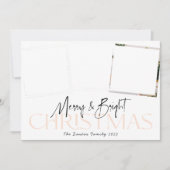 Merry&Bright Moderne Kalligraphie 2023 Kalender (Vorderseite)