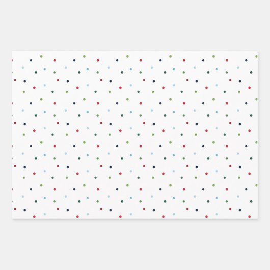 Merry & Bright Moderne Weihnachten Geschenkpapier Set (Vorderseite 2)