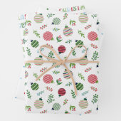 Merry & Bright Moderne Weihnachten Geschenkpapier Set (Beispiel)