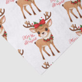 Merry&Bright Niedlich Rentier Tissue Paper Seidenpapier (Detail)