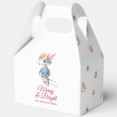 Merry & Bright Nussknacker-Maus-Geschenkbox Geschenkschachtel (Rückseite)