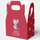 Merry & Bright Nutcracker Mouse Favor Box Geschenkschachtel (Offen)