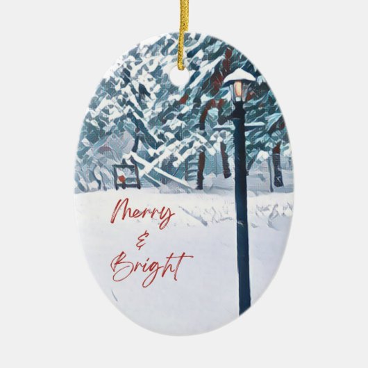 Merry & Bright Ornament (Vorne)