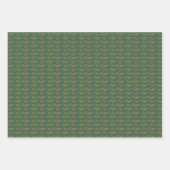 Merry + Bright Ornament Collection  Geschenkpapier Set (Vorderseite 3)