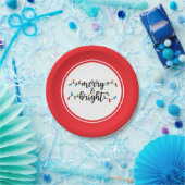 Merry & Bright Pappteller (Party)