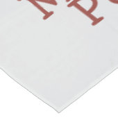 Merry & Bright Penguin Christmas Tischdecke (Schrägansicht)