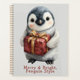 Merry & Bright Penguin Weihnachten Planer