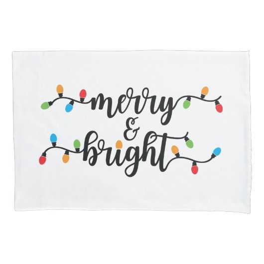 Merry & Bright Pillowcase Kissenbezug (Vorderseite)
