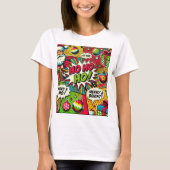 Merry & Bright Pop Kunst - Frische T - Shirt (Vorderseite)