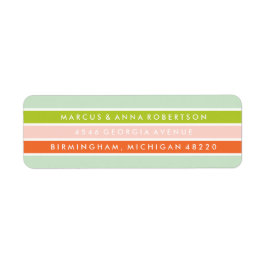 Merry + Bright Return Address Label