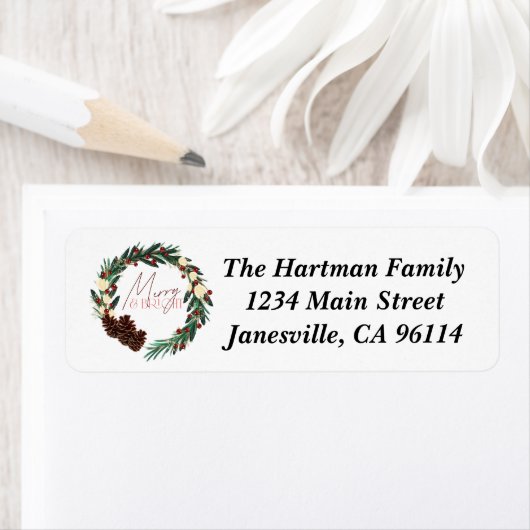 Merry & Bright Saisonlabel (Insitu)