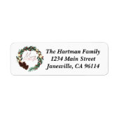 Merry & Bright Saisonlabel (Vorne)