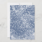 Merry & Bright Santa Cocktail Bar Christmas Einladung (Rückseite)