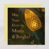 Merry & Bright Save The Date (Vorne/Hinten)