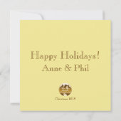 Merry & Bright Save The Date (Rückseite)