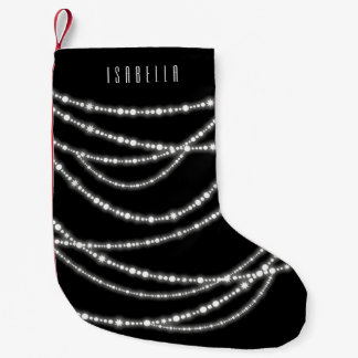 Merry & Bright Stilvolle Draping Sparkling Lights Kleiner Weihnachtsstrumpf