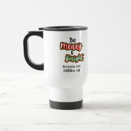 Merry & Bright T - Shirt Kaffeetasse