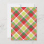 Merry & Bright Teachers Vielen Dank für Ihre Gesch Einladung (Rückseite)