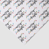 Merry & Bright Tissue Paper Seidenpapier (Ausschnitt)