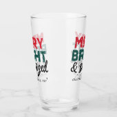 Merry Bright und Sanitized | Alkohol tötet Keime Glas (Links)