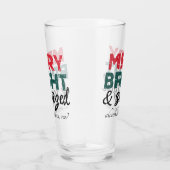 Merry Bright und Sanitized | Alkohol tötet Keime Glas (Rechts)