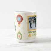 Merry & Bright Vintage Ornament Mug Kaffeetasse (Mittel)
