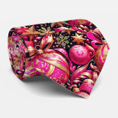 Merry Bright Weihnachtsschmuck Snowflakes Sterne Krawatte (Gerollt)