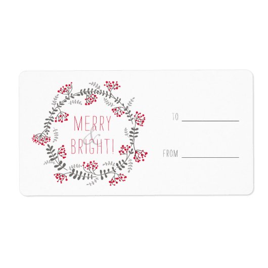 Merry & Bright Wreath (Vorne)