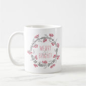 Merry & Bright Wreath Kaffeetasse (Links)