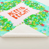 Merry & Bright Wreath Sherpadecke (3/4)