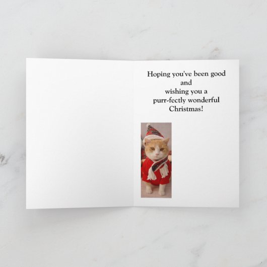 Merry Bubba Feiertagskarte (Innenseite)